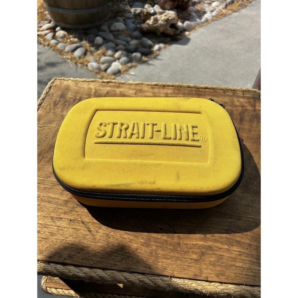 Strait-Line Laser Level Stud Finder Kit w/ Case Accessories Manuals